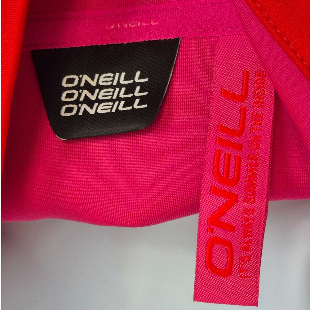 O'Neill Formation Fleece red pink pullover jacket women's XL New - Picture 9 of 14